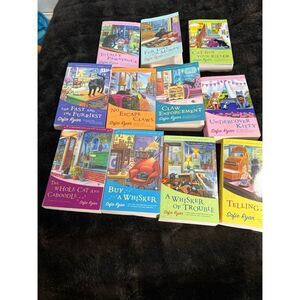 Lot of 11 Second Chance Cat Cozy Mystery Sofie Ryan Paperbacks kitty